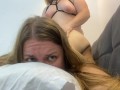 I FILM MYSELF WHILE MY STEPMOM FUCKS ME WITH A STRAPON/Stepmom Stepdaughter