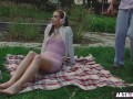 Cute Teen Matty Mila Perez Gets Picked Up in The Park and Fucked Until She Squirts