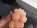 Teens Super tiny doll gets fucked and cum on twice and the 3rd had nothing left