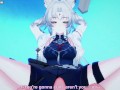Feixiao from Honkai Star Rail Gives You A Footjob Hentai POV