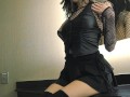 Petite goth girl squirts all over - ashbae.xx