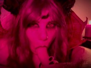 Halloween sex with demon girl