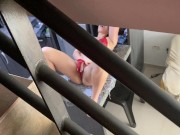 I catch my stepsister masturbating in the kitchen and I help her have many orgasms