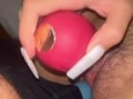 Keep Quiet, Squirting on Neighbors Cock