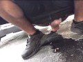 ⭐️ HOMBRE DOTADO hace LLUVIA dorada en la calle con su POLLA de 22cm 🍆💦 BIG DICK