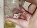 Girl pisses in Sheetz cup