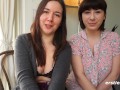 Ersties - Brunette Babe Leah Makes Kriss Moan With Pleasure