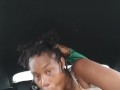 SHE GOT A MAN BUT TELLING GORILLA P SHE NEEDS HER HAIR DONE SO HE PUTS HER MOUTH AND ASS TO WORK!!!!