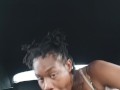 SHE GOT A MAN BUT TELLING GORILLA P SHE NEEDS HER HAIR DONE SO HE PUTS HER MOUTH AND ASS TO WORK!!!!