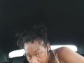 SHE GOT A MAN BUT TELLING GORILLA P SHE NEEDS HER HAIR DONE SO HE PUTS HER MOUTH AND ASS TO WORK!!!!