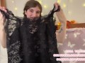 Goth Petite Huge Tits Transparent Try-On Haul