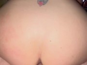 MILF Slides Big Uncut Cock into Her Soaking Wet Pussy in Reverse Cowgirl! Onlyfans Snookybaby28