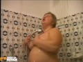 Fat woman helps her neighbor to relax by sucking and riding his big dick on the bed