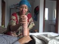 A Turkish hotel maid is disturbed when German man shows his big cock