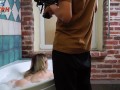 Behind the Scenes: Capturing the Intimate Moments of a Solo Bathing Masturbation Video Shoot