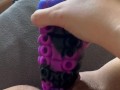 BBW stepmom MILF ASMR wet pussy dildo play