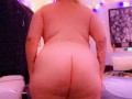 Sexy tease dance , big booty bbw