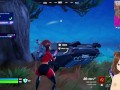 Elastic Girl's huge ass in a fortnite game - Jazziuu - Gameplay