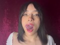 Cum in my Mouth Long Tongue JOI with Countdown