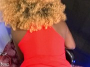 Black Bitch in short Dress fucked from the back like a slut