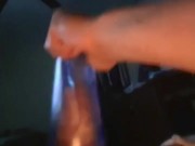 Tiny Fleshlight Commander Makes Me Cum and My Cock Feel Massive