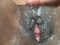 Ebony Pussy Slippery When Wet