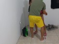 STEPSON GETS WHAT HE SO WANTED FROM HIS STEPMOM. FUCKING BITCH STEPMOM STANDING UP