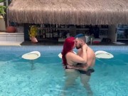 Foda gostosa na pousada liberal em frente aos hospedes