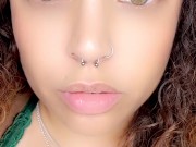 How sloppy and wet do you like it? SPITTING and dribbling