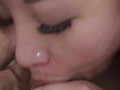 Asian Hotwife Slut Gets Cum In Mouth