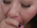 Asian Hotwife Slut Gets Cum In Mouth