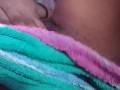 AMATEUR EBONY MASTERBATEEPUSSY WHILE NEIGHBORS HUSBAND LISTEN RADIO NOT  GETCAUGHT