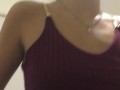 Beautiful skinny girl rides my cock and fills my pussy with milk.