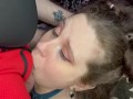 BBW Brunette With Big Blue Eyes Wants To Be Throat Fucked Cumshot On Face/In Mouth 🥵❤️