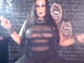 Virginia Slim 120s Goth Smoking Milf