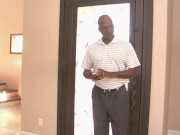 Brielle Valentine starts off by getting herself warmed up by letting her boyfriend suck her big tits