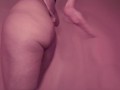 Naughty Jennifer bounces her fat ass with a shoulder wedgie