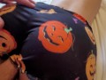 I Cum on Stepsis's Halloween Pajama instead of Massage