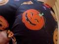 I Cum on Stepsis's Halloween Pajama instead of Massage