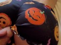 I Cum on Stepsis's Halloween Pajama instead of Massage