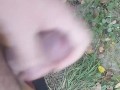 I walking in public place and jerk off cruising in the park