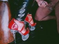 LittleMissTipToes - Dominant Goddess Milks Her Submissive Over Red High Heels