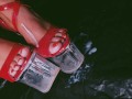 LittleMissTipToes - Dominant Goddess Milks Her Submissive Over Red High Heels