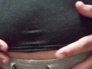 Just playing with my bellybutton and makes me wet