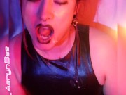 After wax play I'm a mess