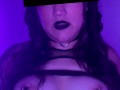 My First Dildo DP - Asian Goth Fucks Fat Ass and Pussy with Purple Dildos (Anal Creampie on OF)