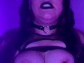 My First Dildo DP - Asian Goth Fucks Fat Ass and Pussy with Purple Dildos (Anal Creampie on OF)