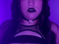 My First Dildo DP - Asian Goth Fucks Fat Ass and Pussy with Purple Dildos (Anal Creampie on OF)