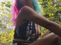 Outdoor Titty Tease