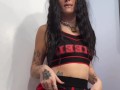 Slutty cheerleader strips for you